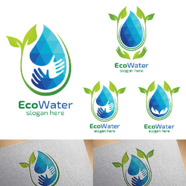 Clean Water Logo Templates 92936