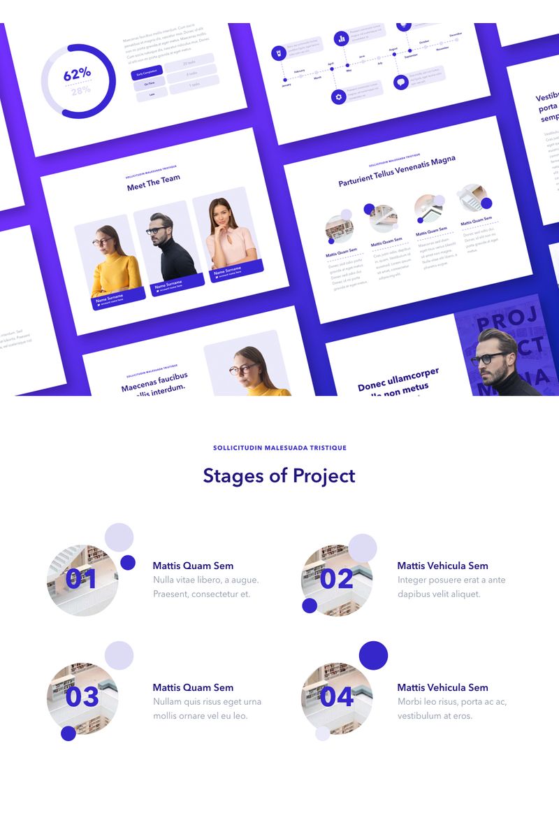 Projection - Keynote template