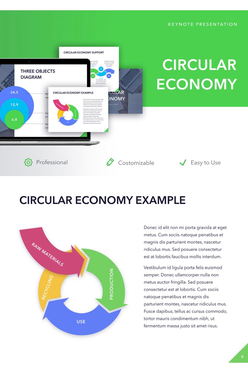 Circular Economy - Keynote template