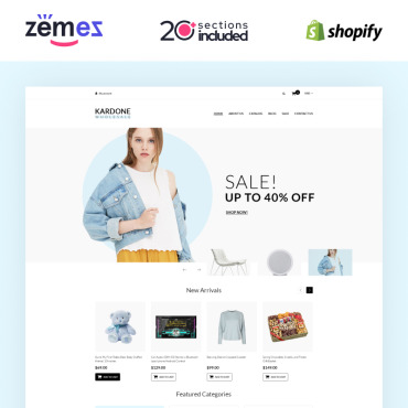 Clothing Electronics Shopify Themes 93151