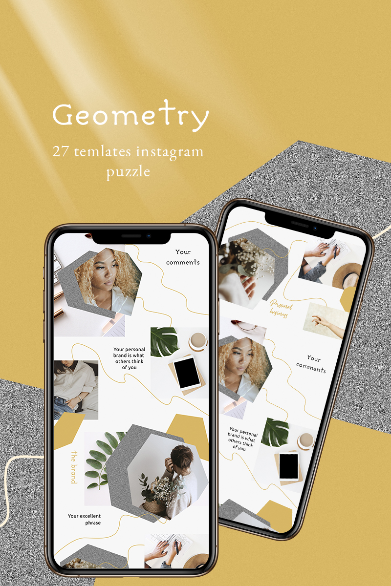Geometry - Instagram Template for Social Media