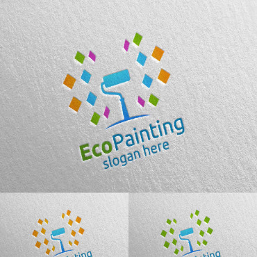 Paint Home Logo Templates 93269