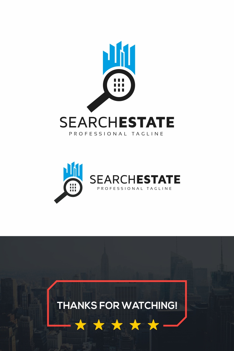 Search Estate Logo Template