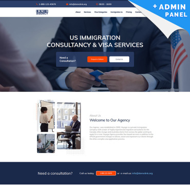 Consulting Consultant Landing Page Templates 93283