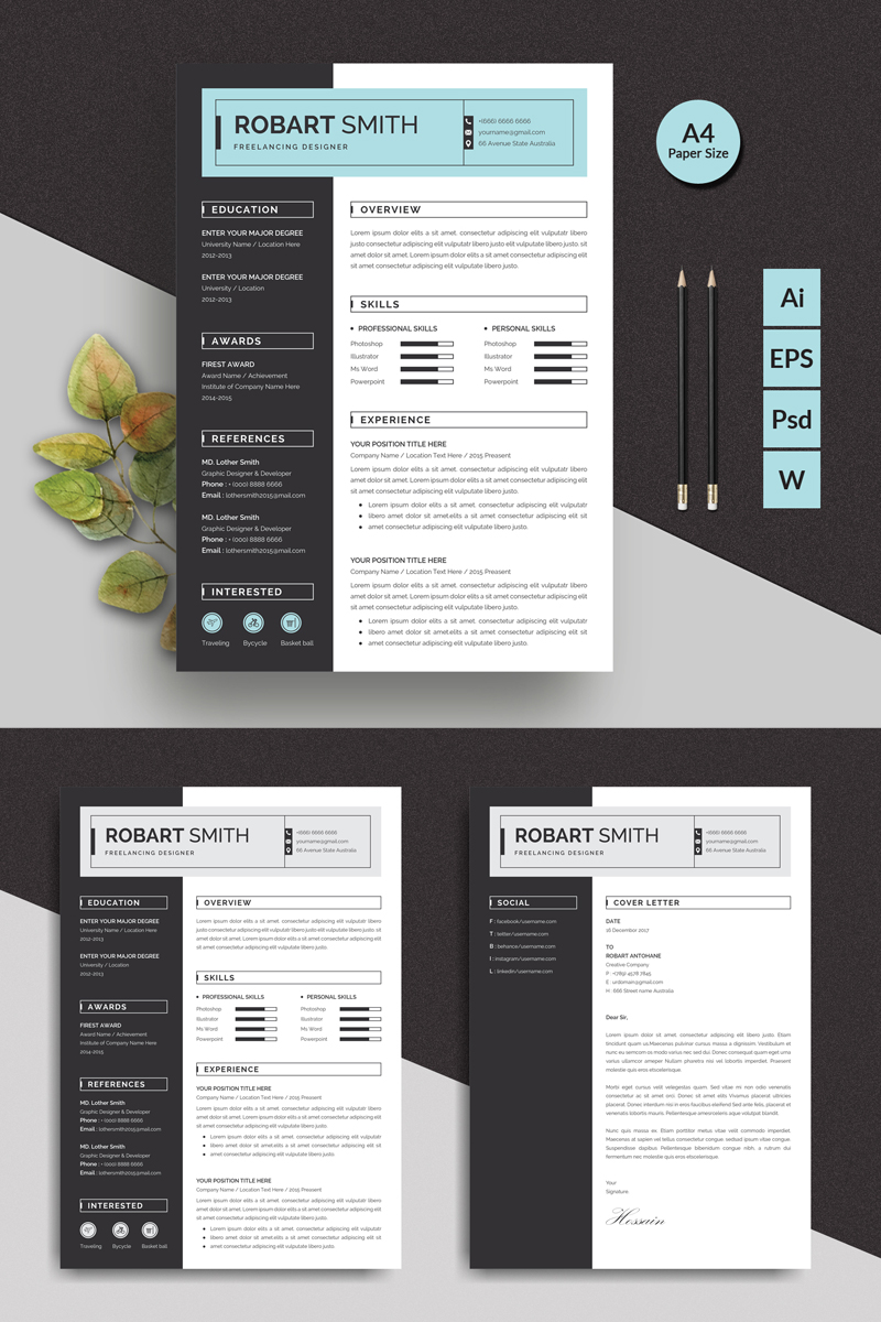 Robart Resume Template