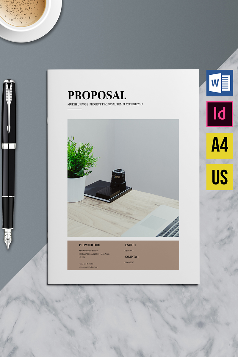 Business Proposal | Indesign & MS Word - Corporate Identity Template