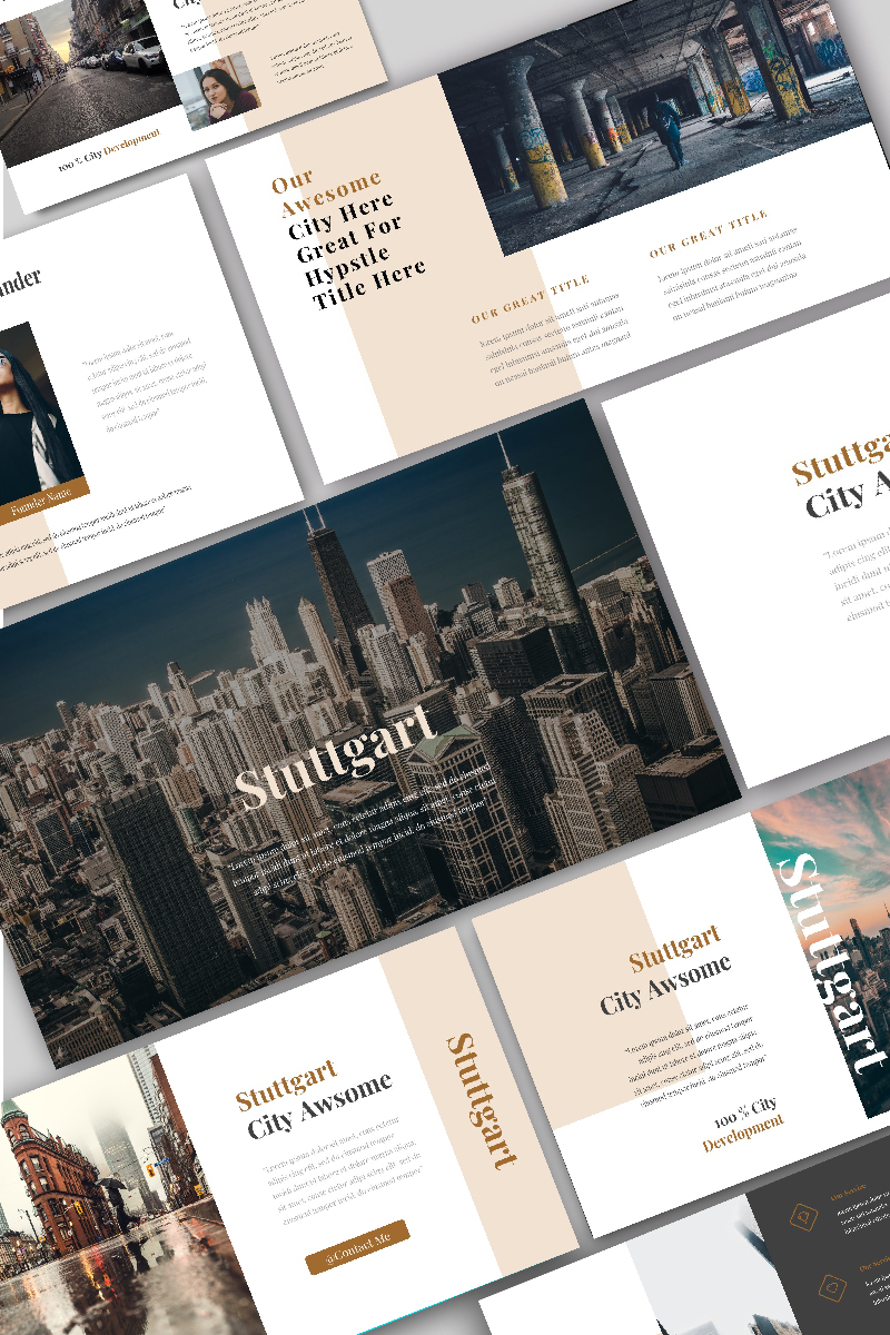 Stuttgart Creative PowerPoint template