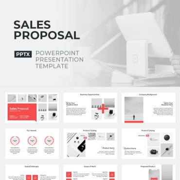 Sales Business PowerPoint Templates 93376