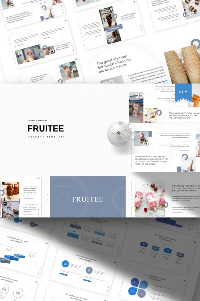 Fruitee - Keynote template