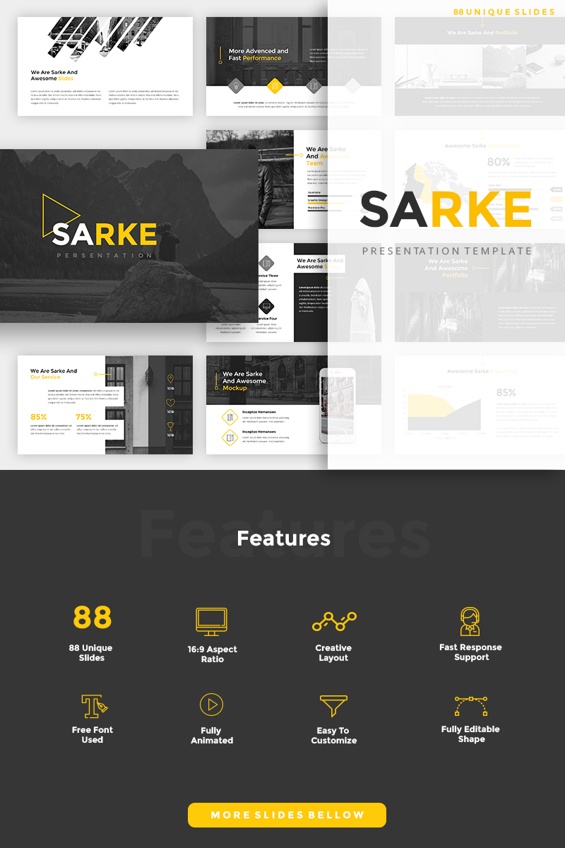 Sarke - Creative - Keynote template