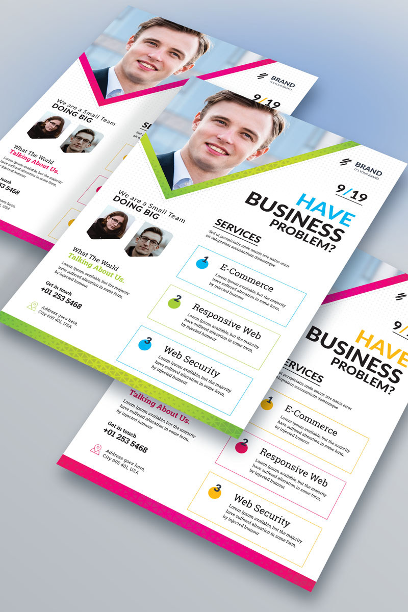 Brand - Business Flyer Vol_ 21 - Corporate Identity Template