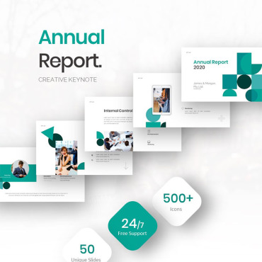 Report Business Keynote Templates 93532