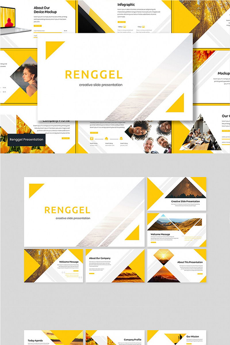Renggel - Keynote template
