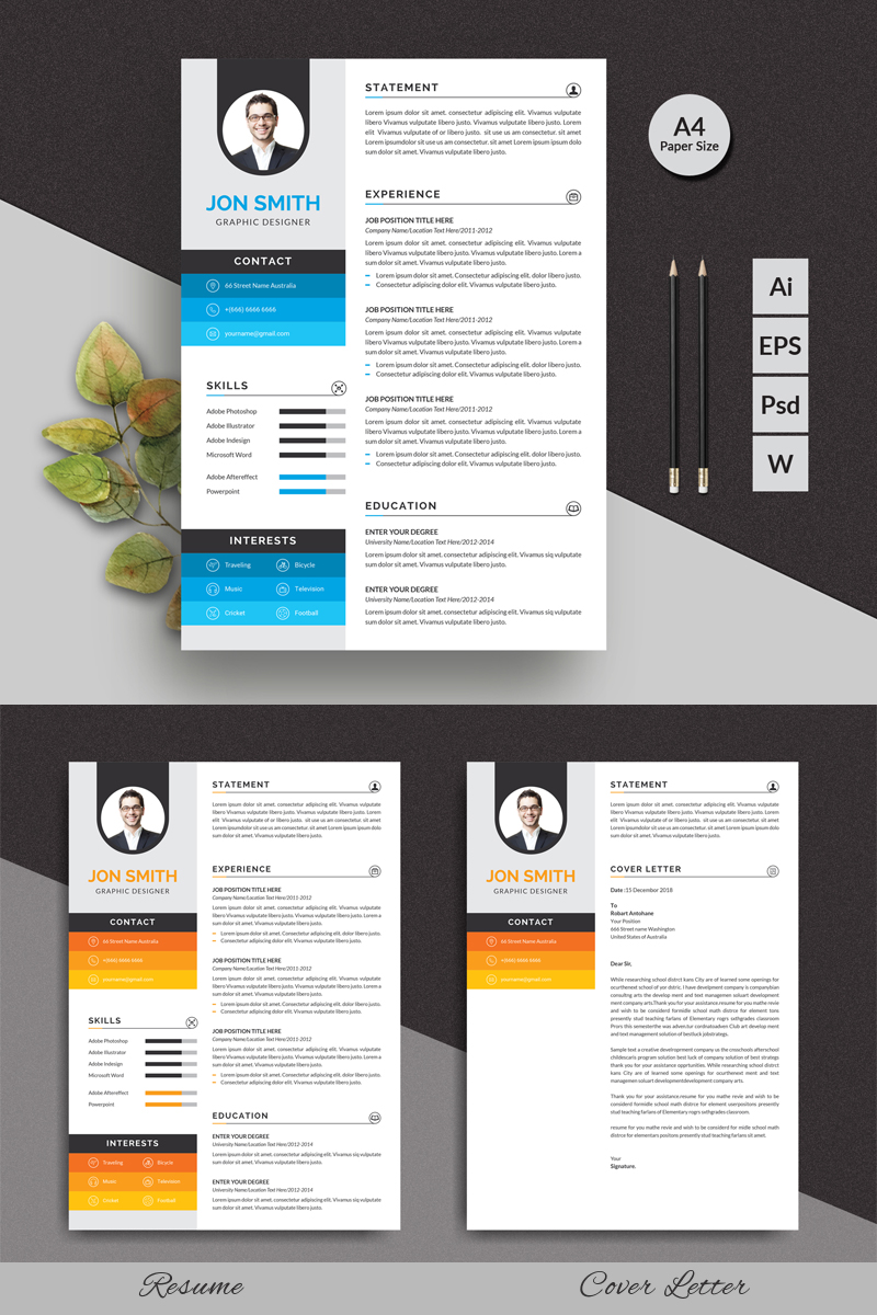 Smith Modern Resume Template