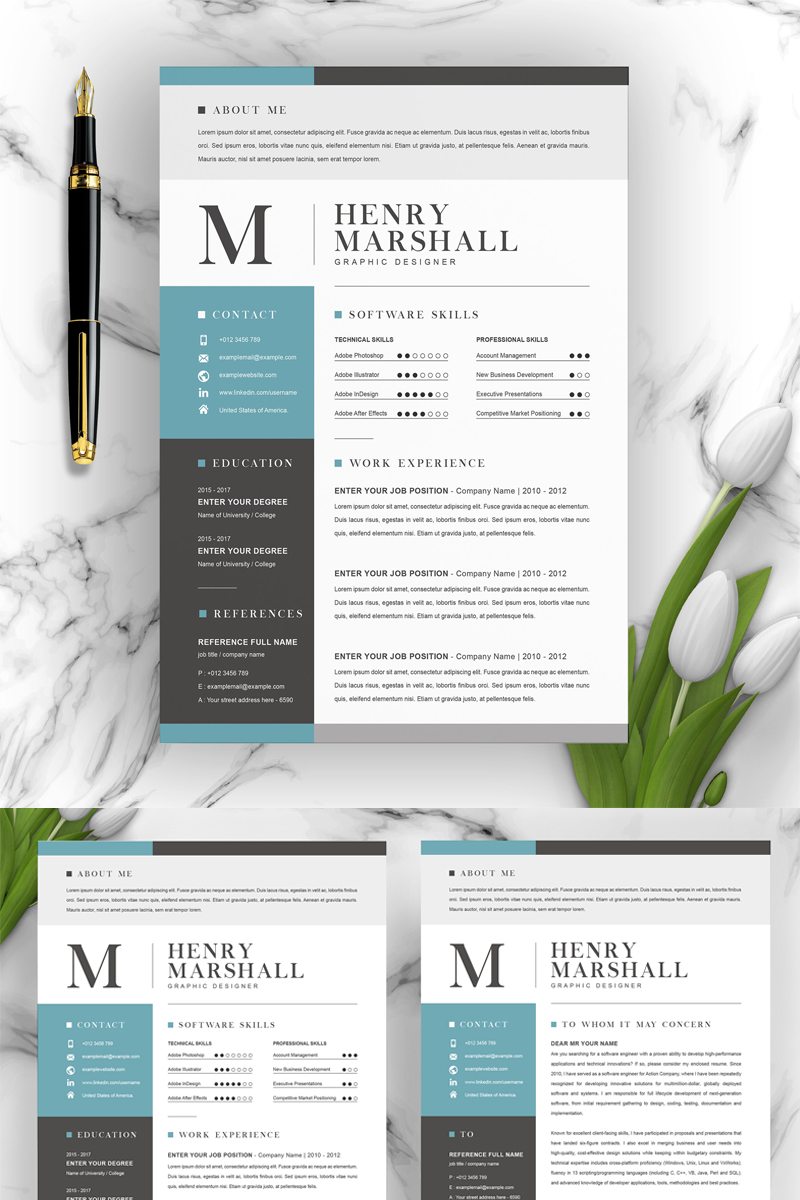 Henry Resume Template