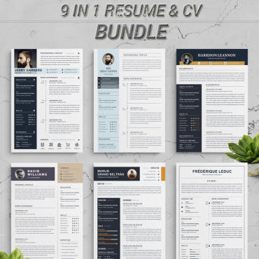 Page A4 Resume Templates 93551