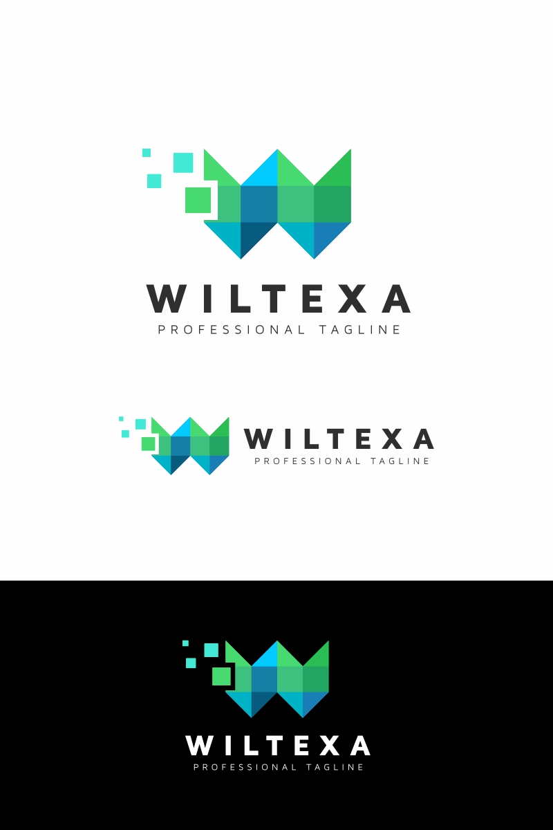 Wiltexa W Letter Logo Template