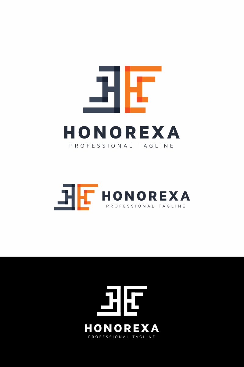Honorexa H Letter Logo Template