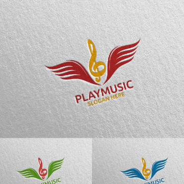 Music Logo Logo Templates 93625
