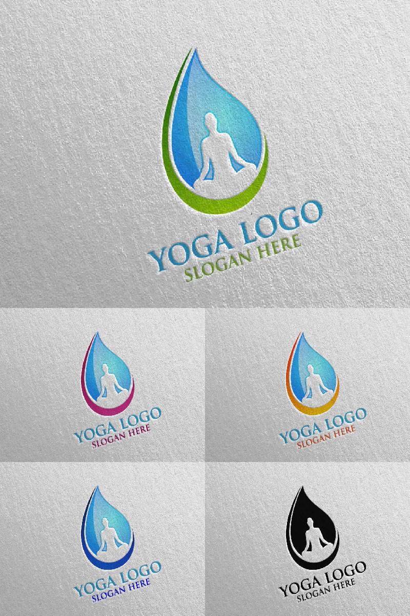 Yoga 3 Logo Template