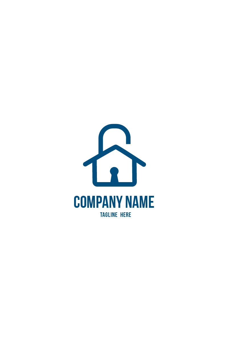 Protect Home Logo Template
