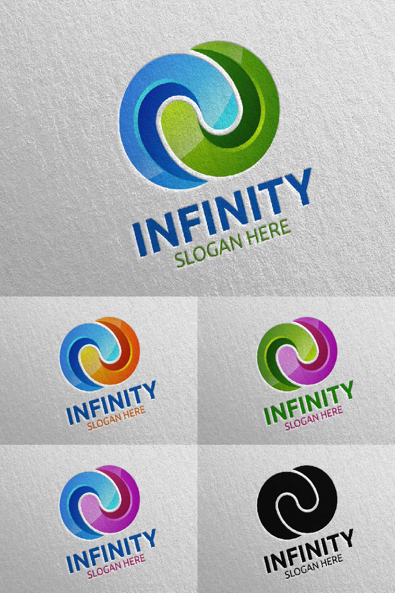 Infinity loop Design 17 Logo Template