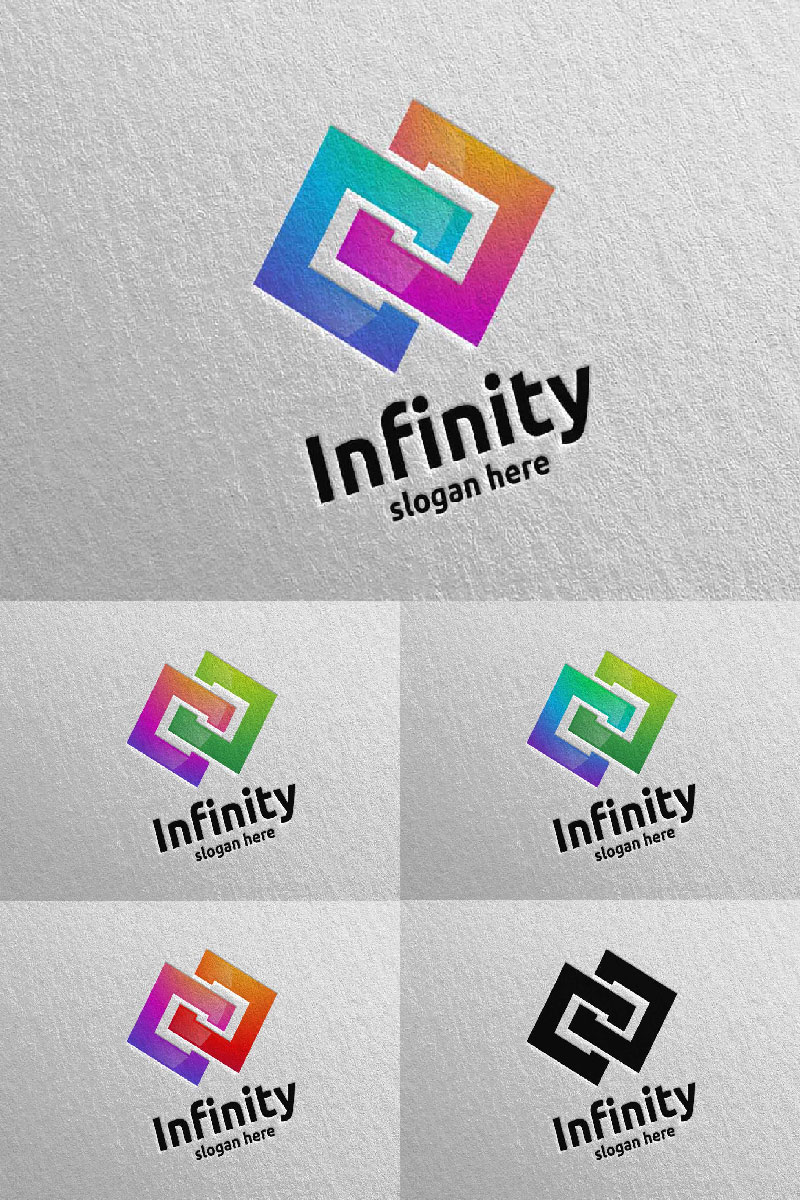 Infinity loop Design 6 Logo Template