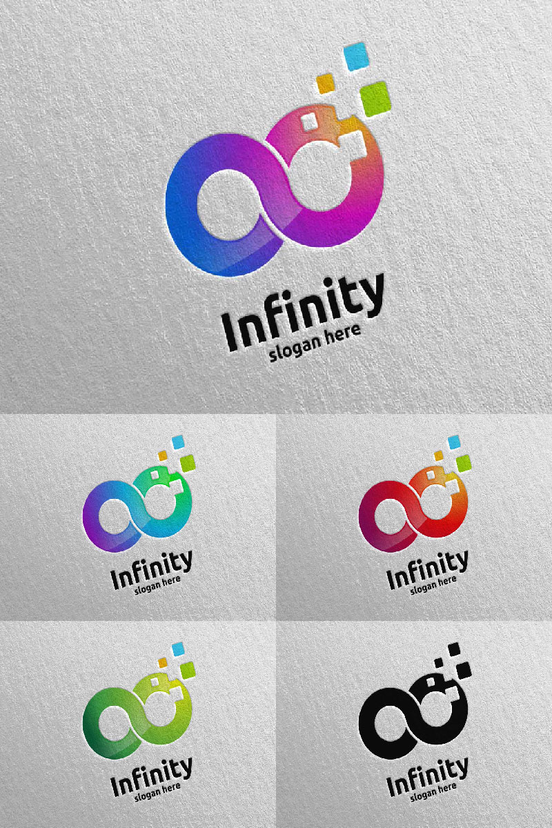 Infinity loop Design 5 Logo Template