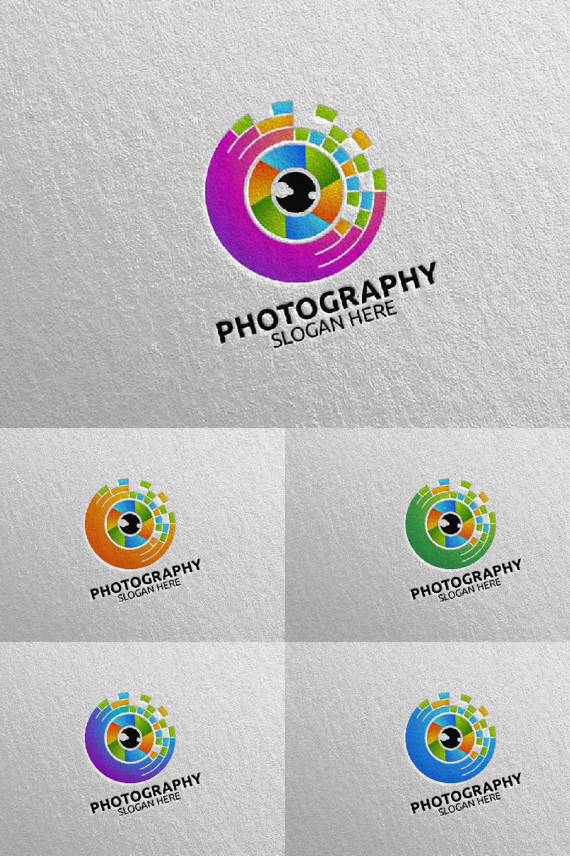 Abstract Camera Photography 38 Logo Template
