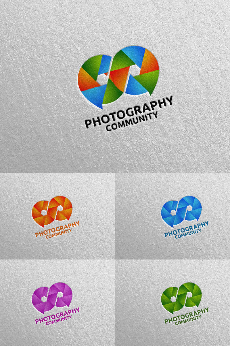 Abstract Camera Photography 36 Logo Template