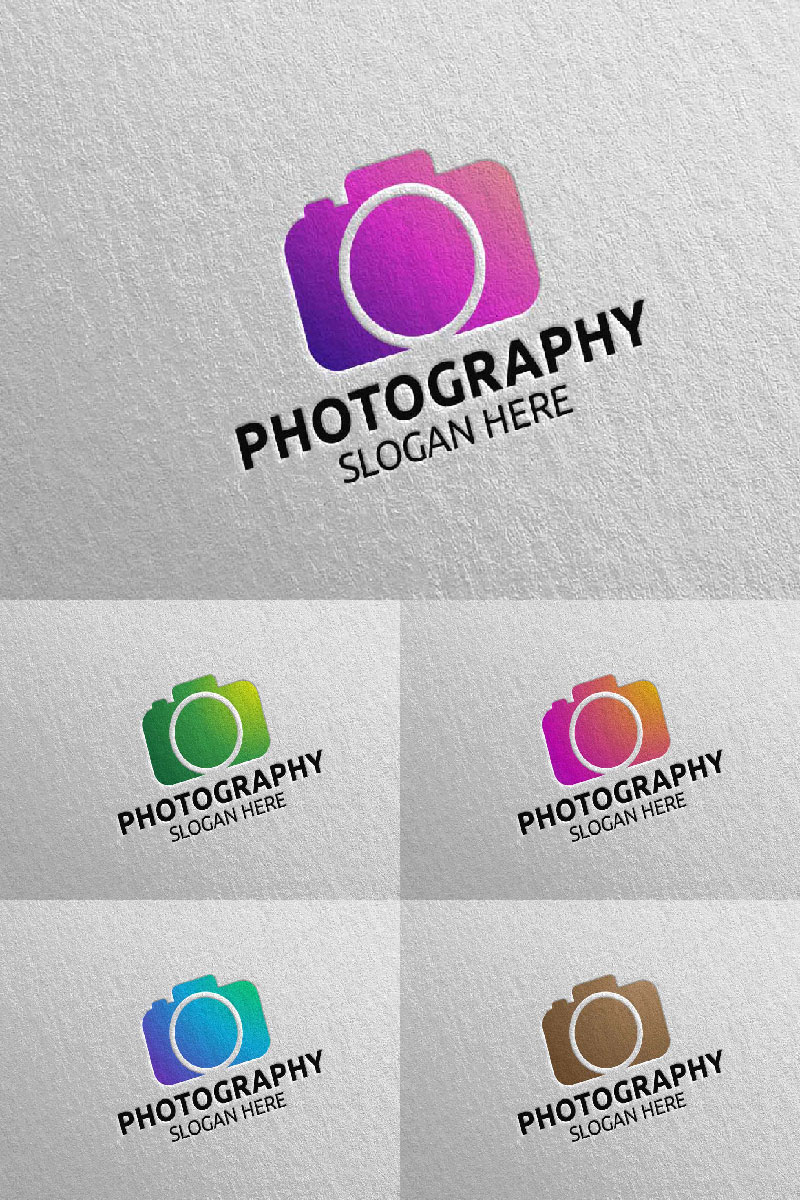 Abstract Camera Photography 15 Logo Template