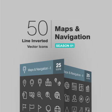 Icon Navigation Icon Sets 93875