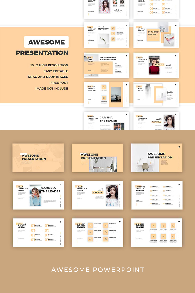 Awesome PowerPoint template
