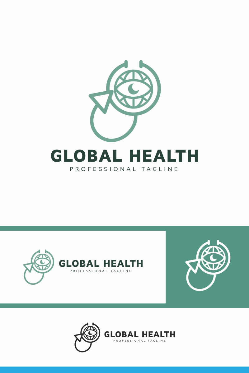 Global Health Logo Template