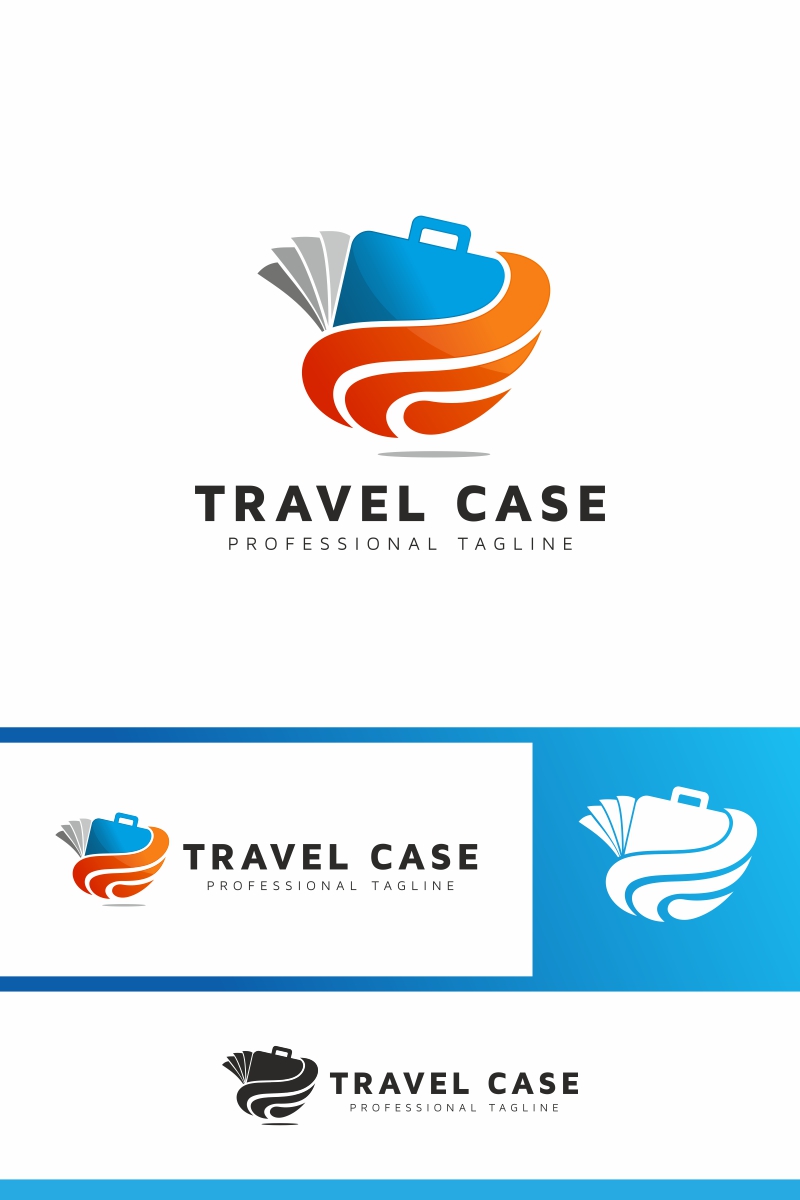 Travel Case Logo Template