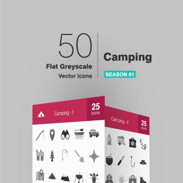 Icon Camping Icon Sets 94067