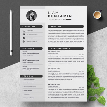 2 Page Resume Templates 94086