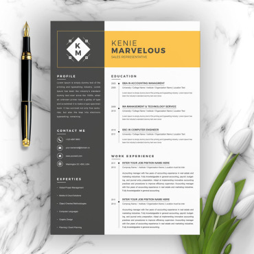 2 Page Resume Templates 94087