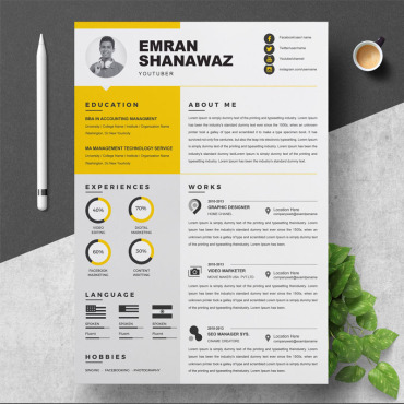2 Page Resume Templates 94091