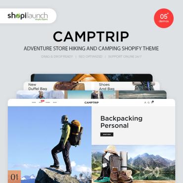 Camping Cottages Shopify Themes 94141