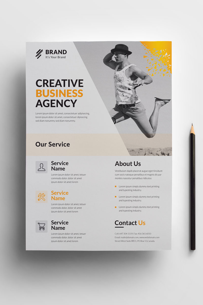 Brand - Creative Business Flyer Vol_ 30 - Corporate Identity Template