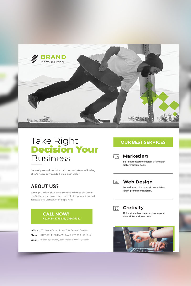 Brand - Business Flyer Vol_ 29 - Corporate Identity Template