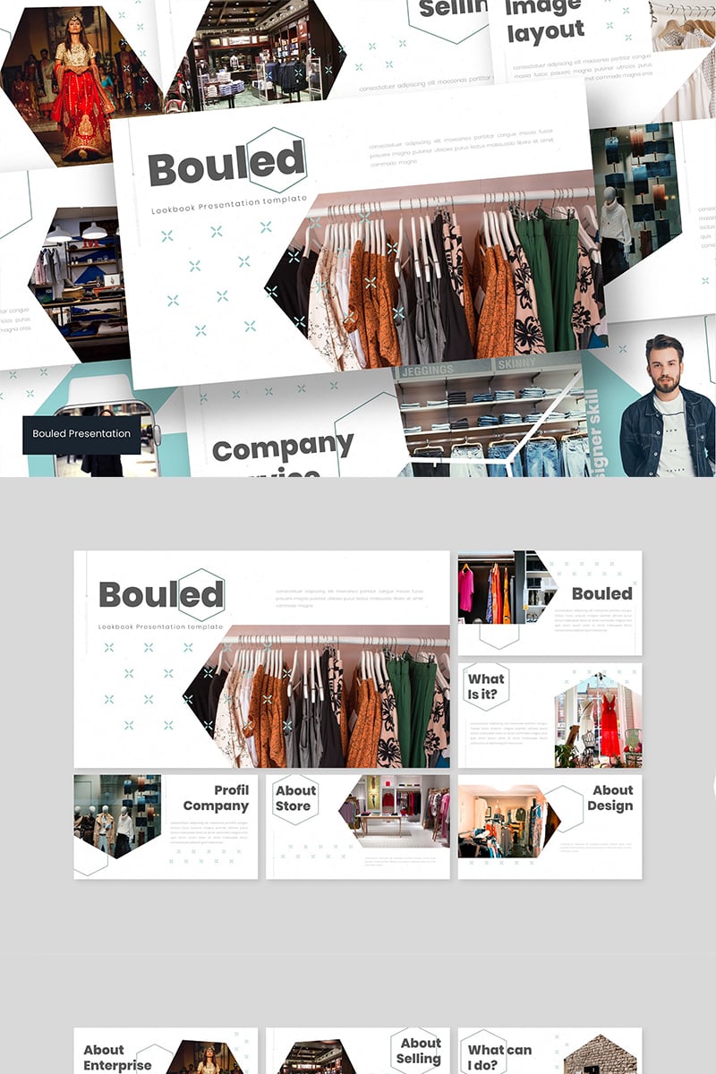 Bouled PowerPoint template