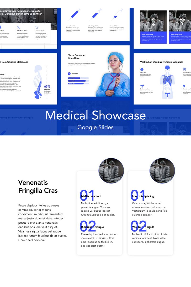 Medical Showcase Google Slides