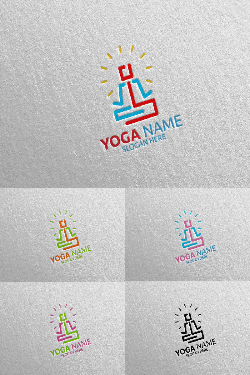Yoga 54 Logo Template