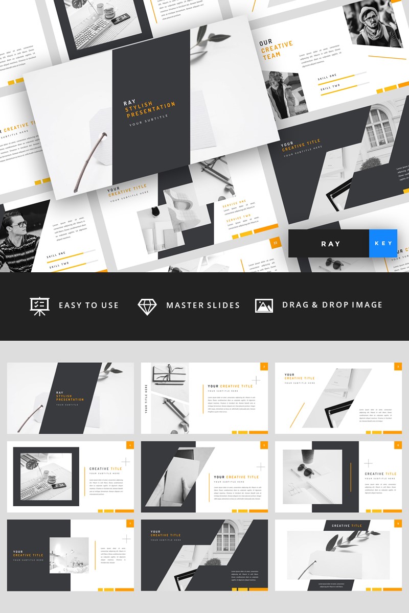 Ray - Stylish - Keynote template