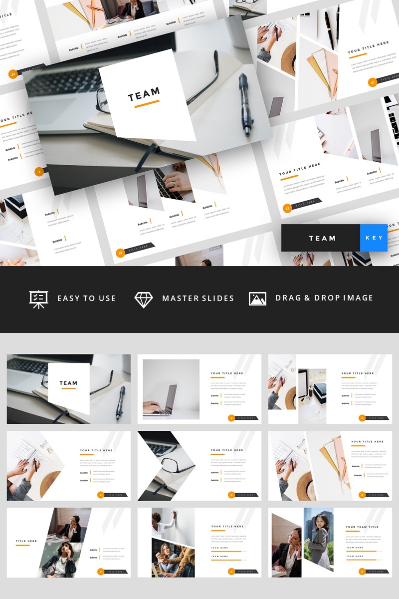 Team - Business - Keynote template