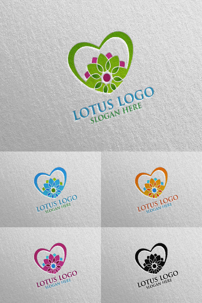 Yoga 8 Logo Template