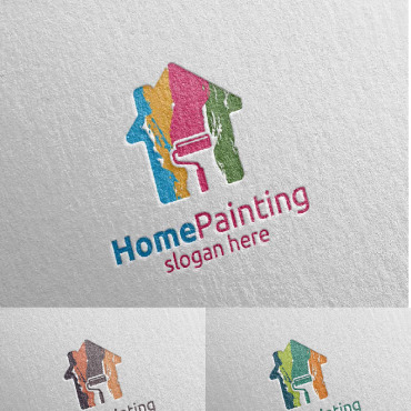 Paint Home Logo Templates 94416