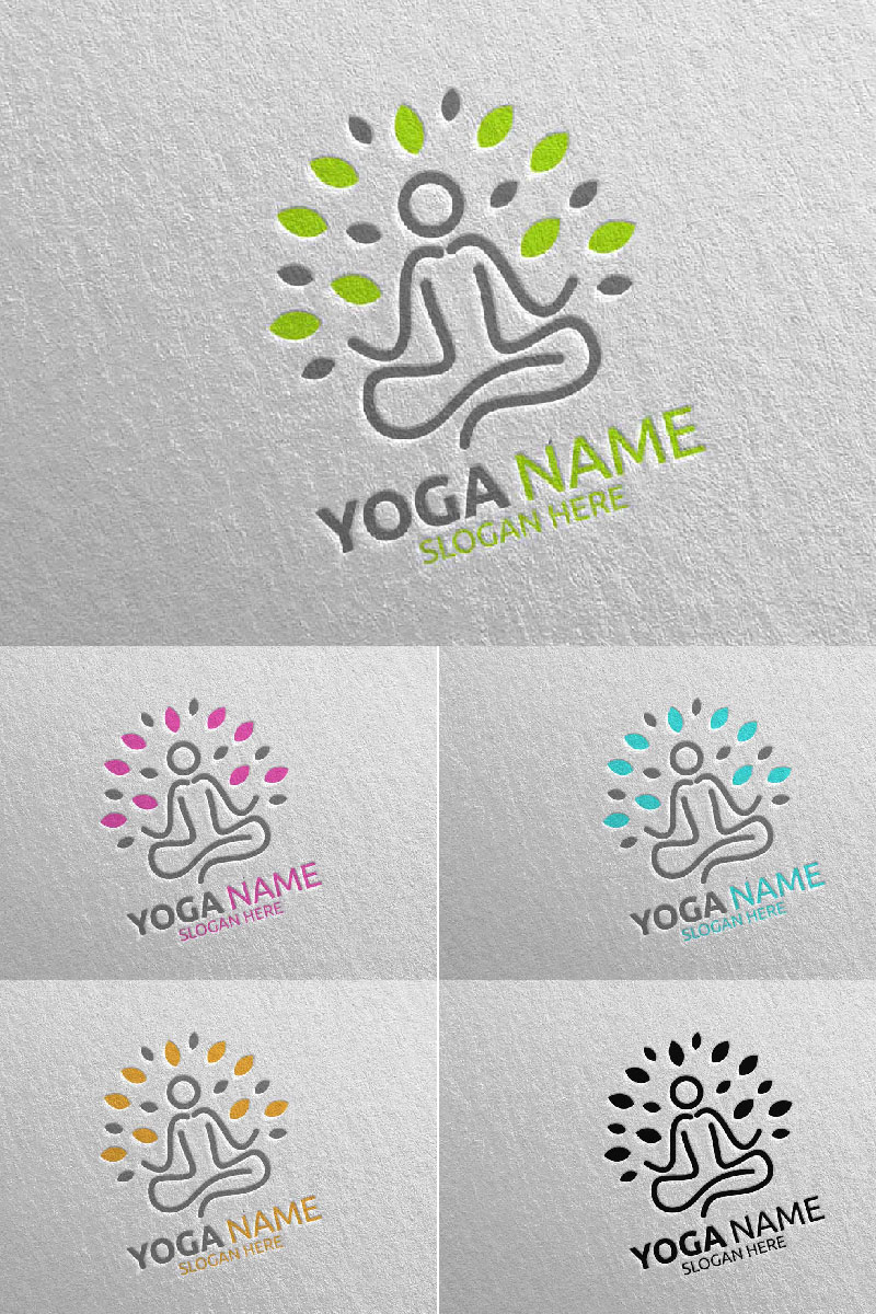 Yoga 25 Logo Template